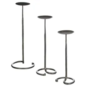 17.5", 17" & 14" Pillar Candle Holder Set Of 3