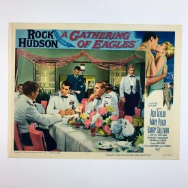 1963 A Gathering Of Eagles Rock Hudson Movie Lobby Card