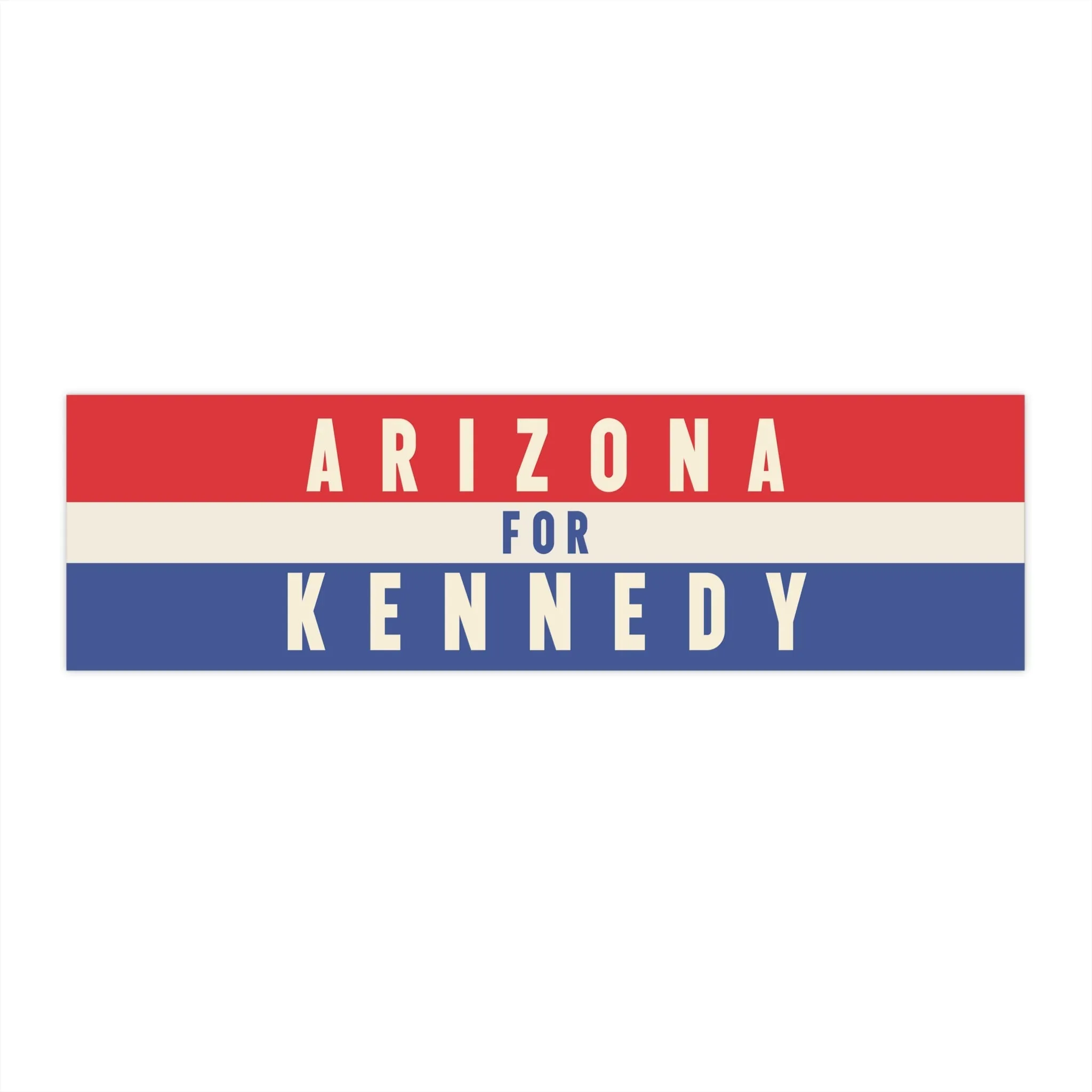 Arizona for Kennedy Bumper Sticker