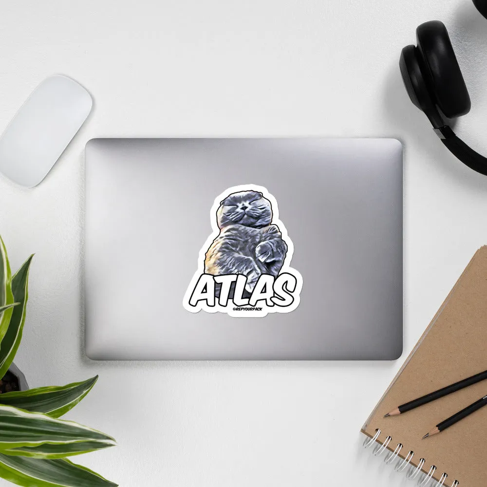 Atlas 2 Bubble-free stickers