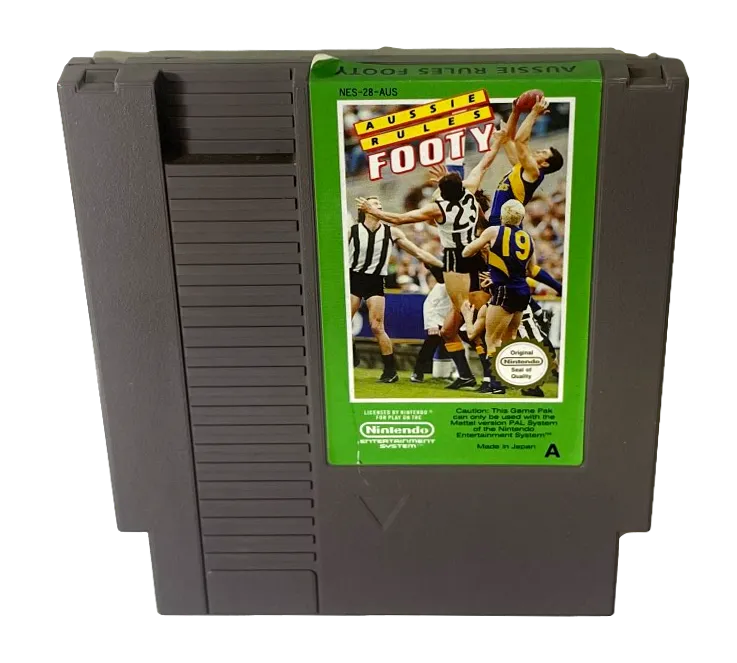 Aussie Rules Footy Nintendo NES PAL #1 (Preowned)