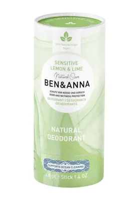 Ben & Anna Lemon lime deodorant sensitive 40g