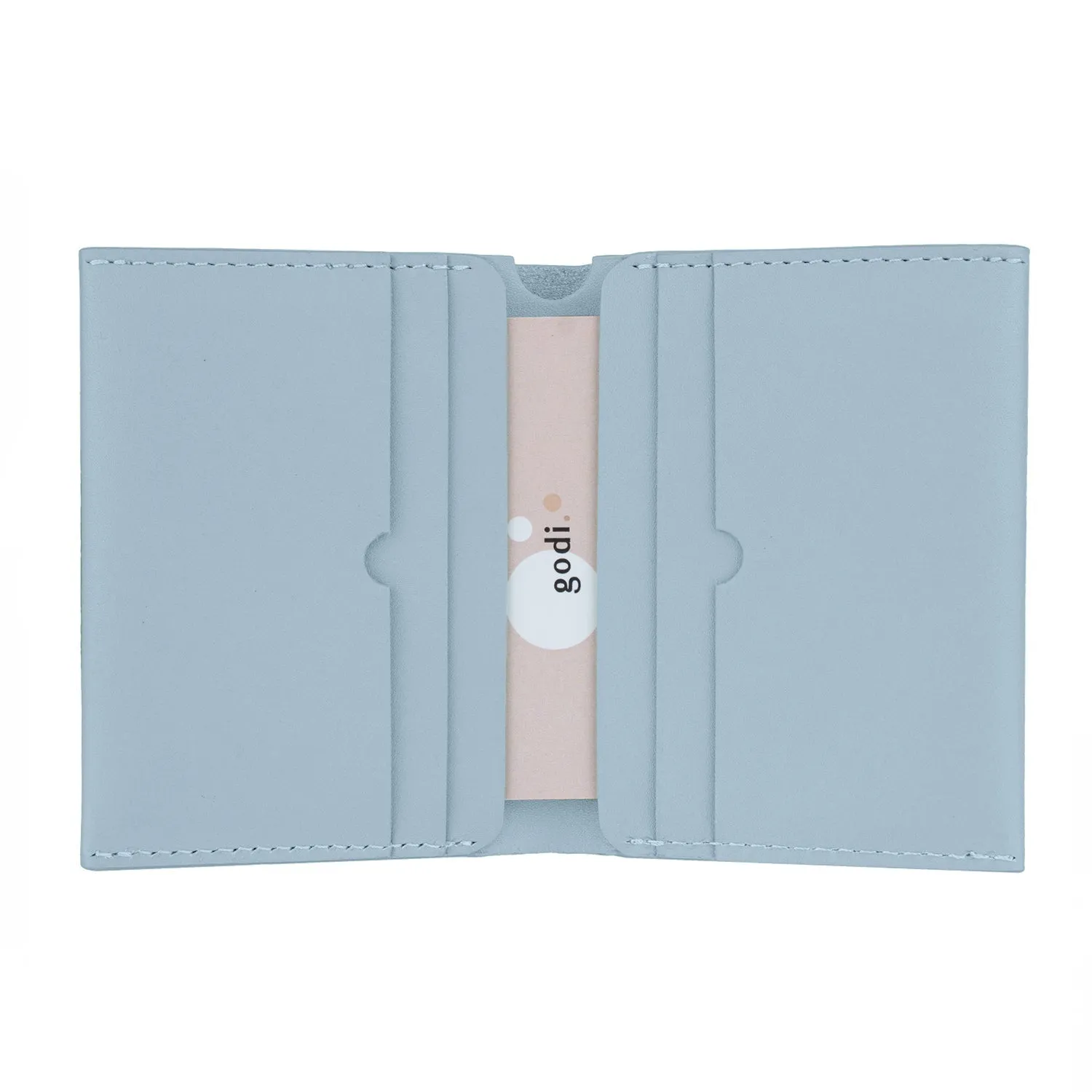 Bifold Wallet in Ice Blue