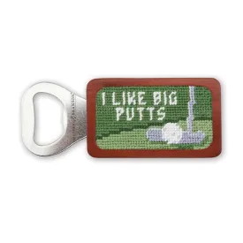 Big Putts Needlepoint Bottle Opener