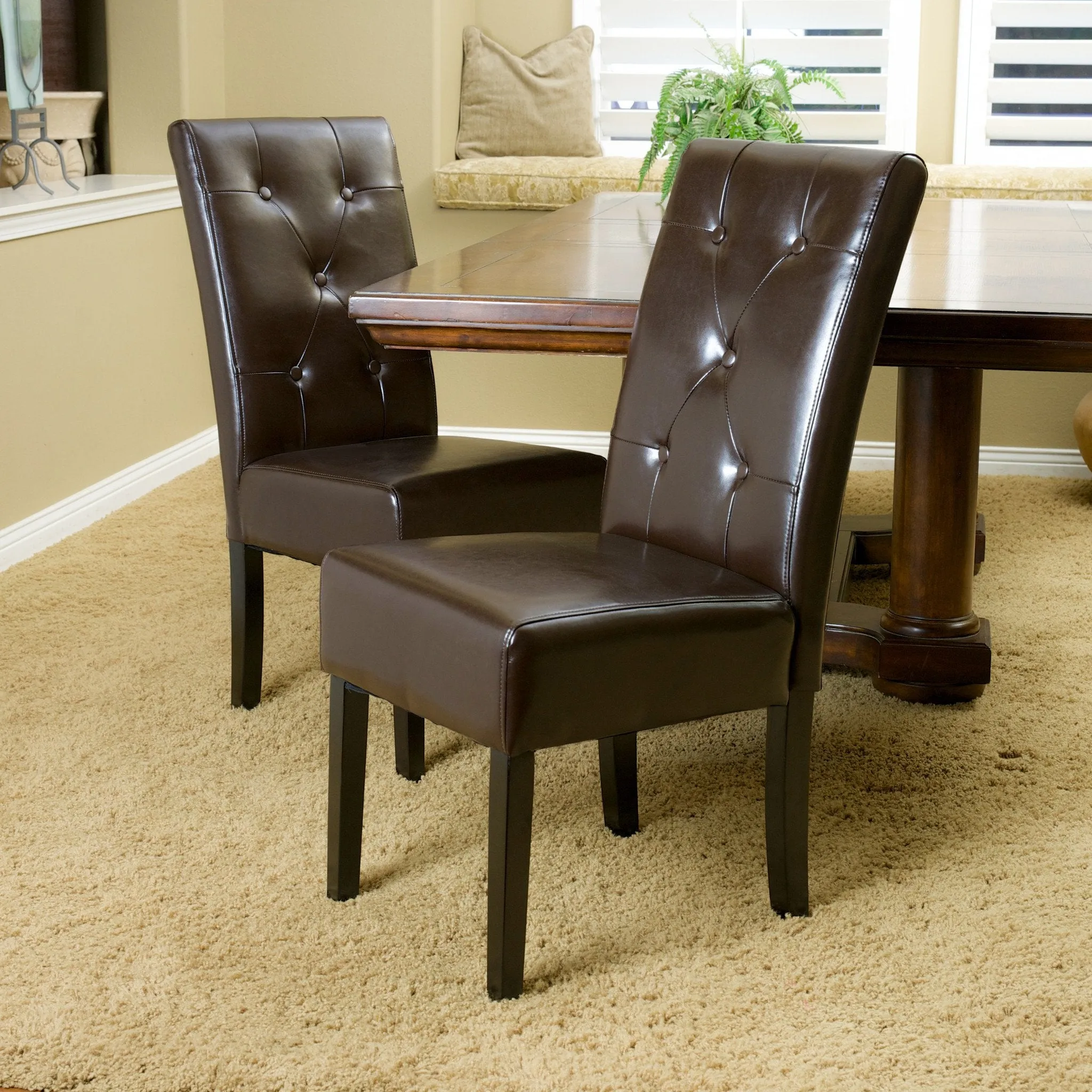 Bonded Leather Dining Chair - NH915412