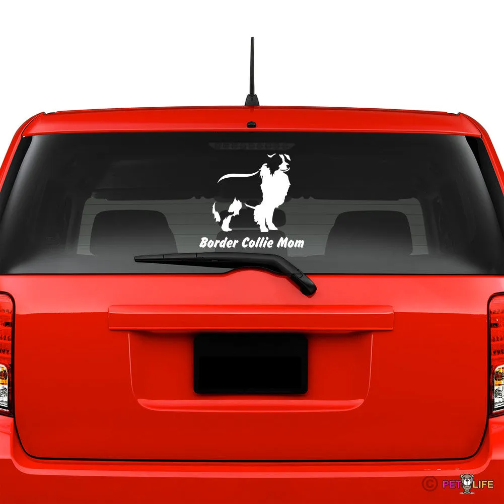 Border Collie Mom Sticker