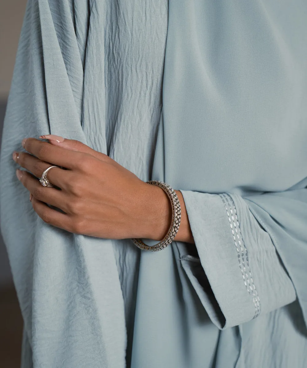 Button Through Abaya Set