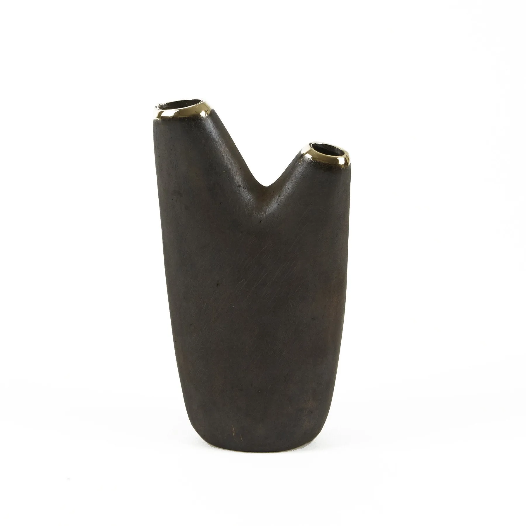 Carl Auböck Brass Aorta Vase