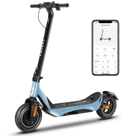 Caroma Electric Scooter for Adults, 800W Peak Motor, 30 Miles Range, Max 25 Mph, 10" Vacuum Self-Sealing Tires, Foldable Adult Electric Scooter, Smart APP Control