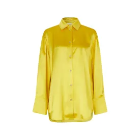 Charlotta Shirt in Electric Yellow