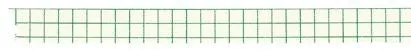 Classiky Grid Washi Tapes (12mm) - Green