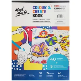 Colour and Create Book A3