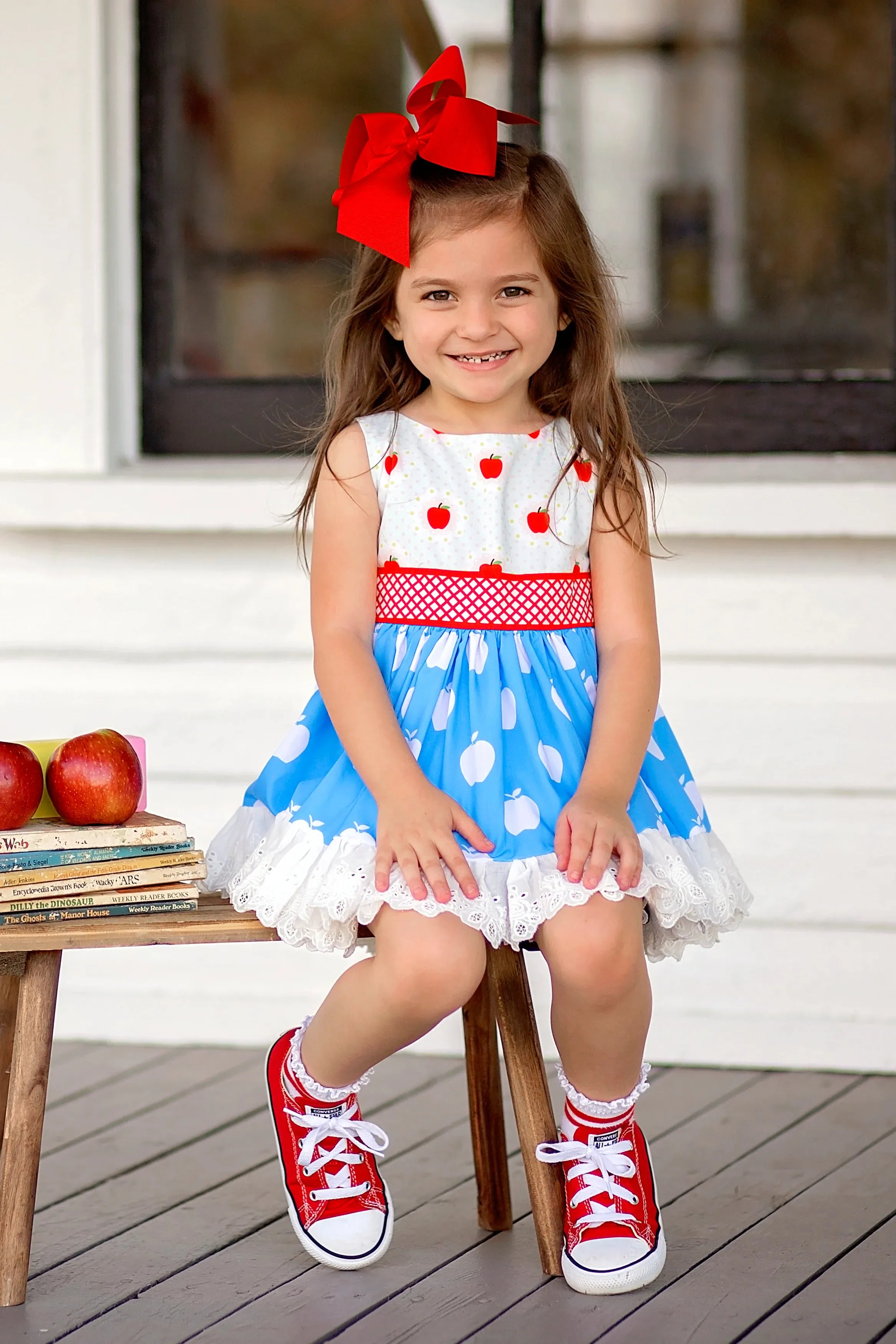 Connie Dress Set- Apple of My Eye