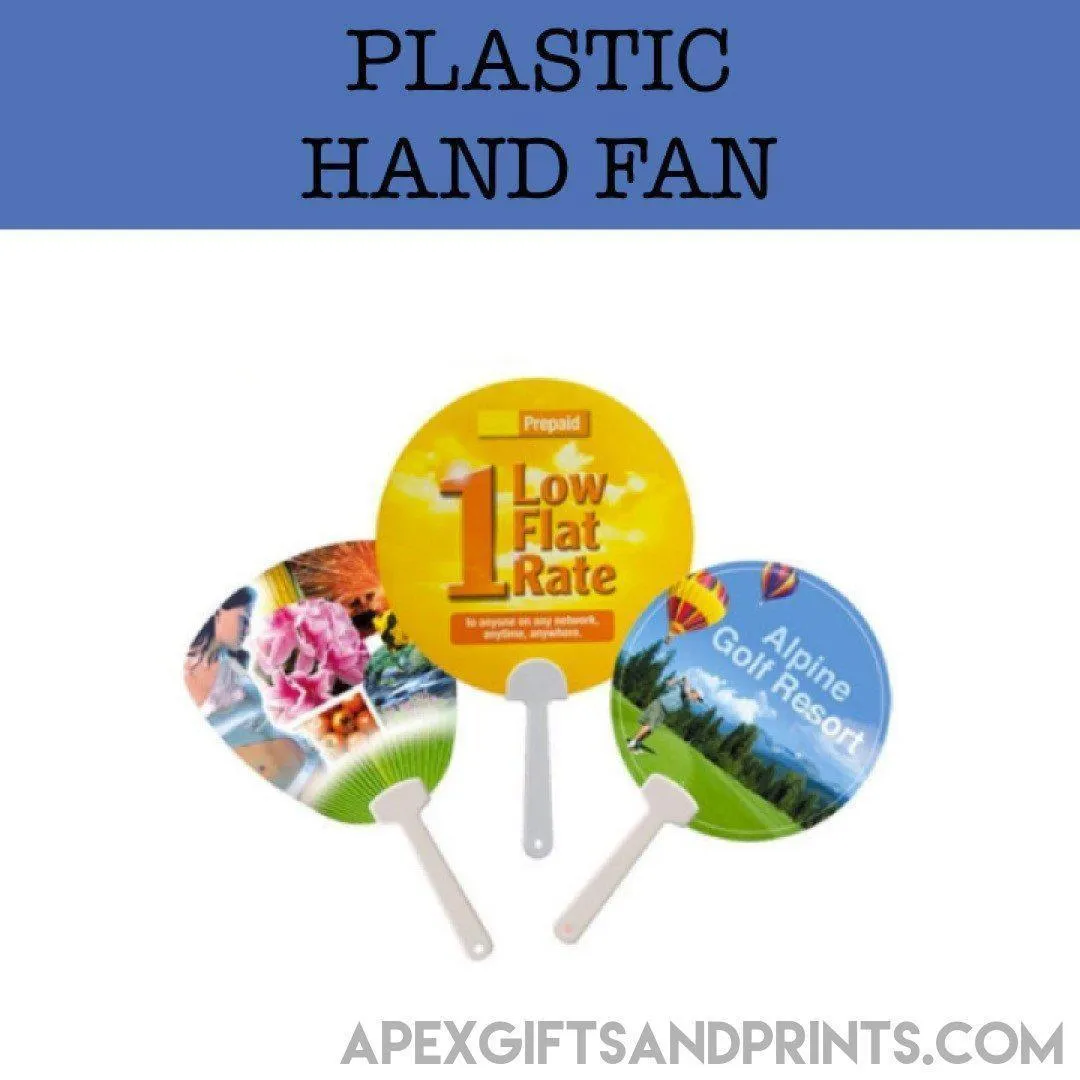 Custom Plastic Hand Fan