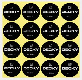 Decky 2" Stickers (Sheet of 16) - A001