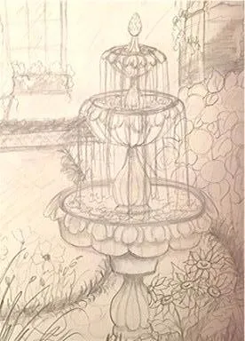 Drawing Series 2 - Lesson 3 Fountain - Downloadable Video Lesson