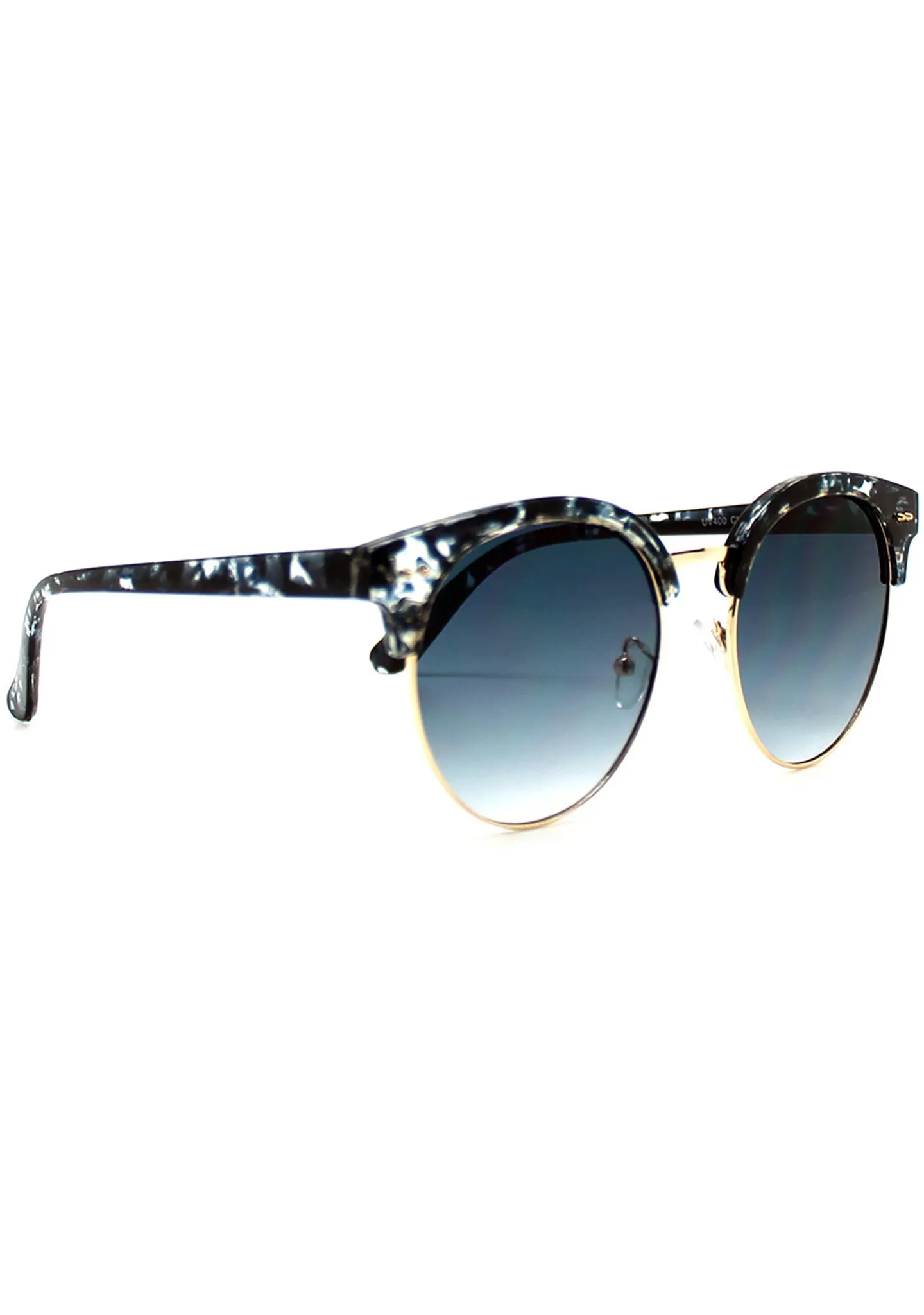 Electric Sky Tortoise Sunglasses