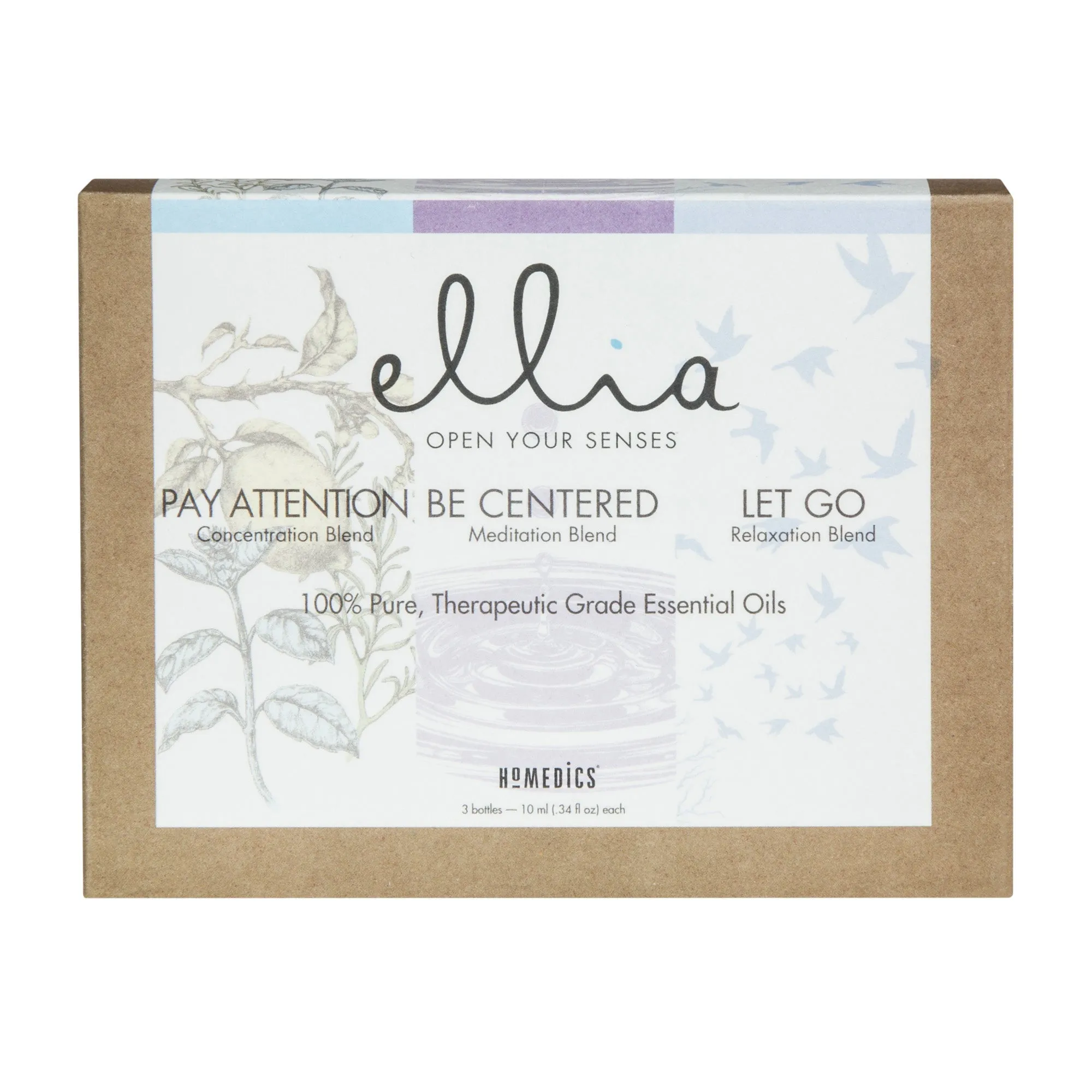 Ellia Calm and Concentration Essential Oil - 3pk - 15-07298