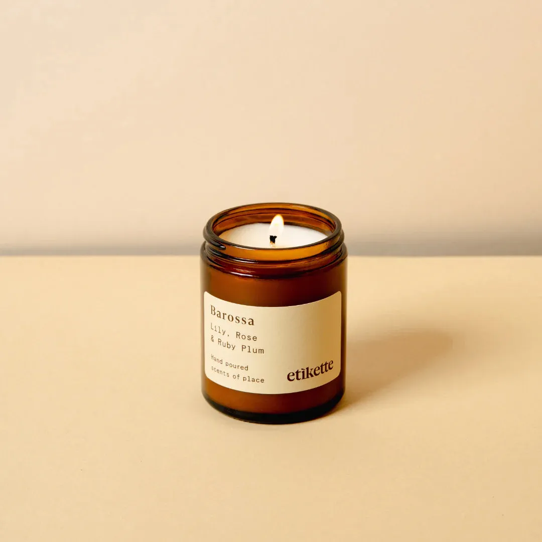 ETIKETTE Single Wick Candle BAROSSA