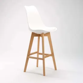 EVA WOODEN LEG BARSTOOL