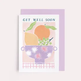 Fruit Get Well Soon Card