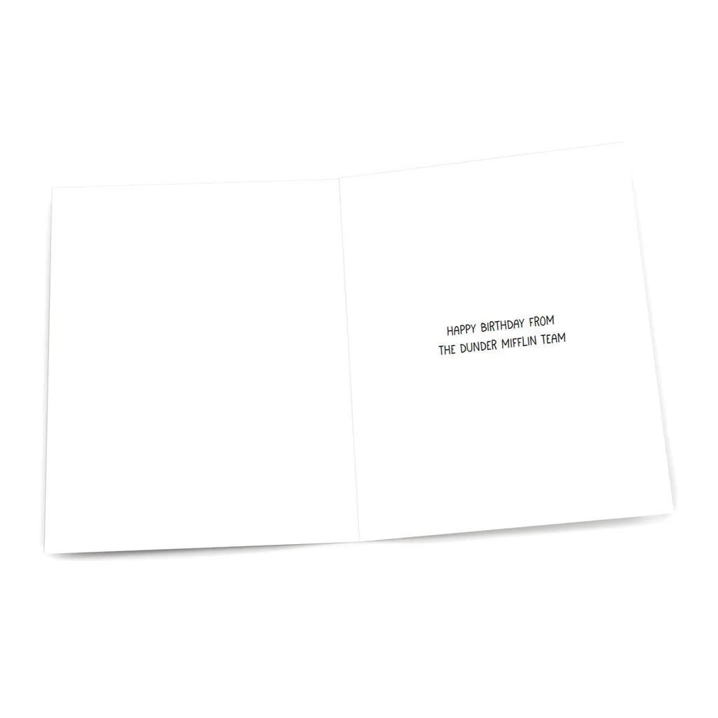 GREETING CARD: THE OFFICE, LET'S HOPE THE ONLY DOWNSIZING