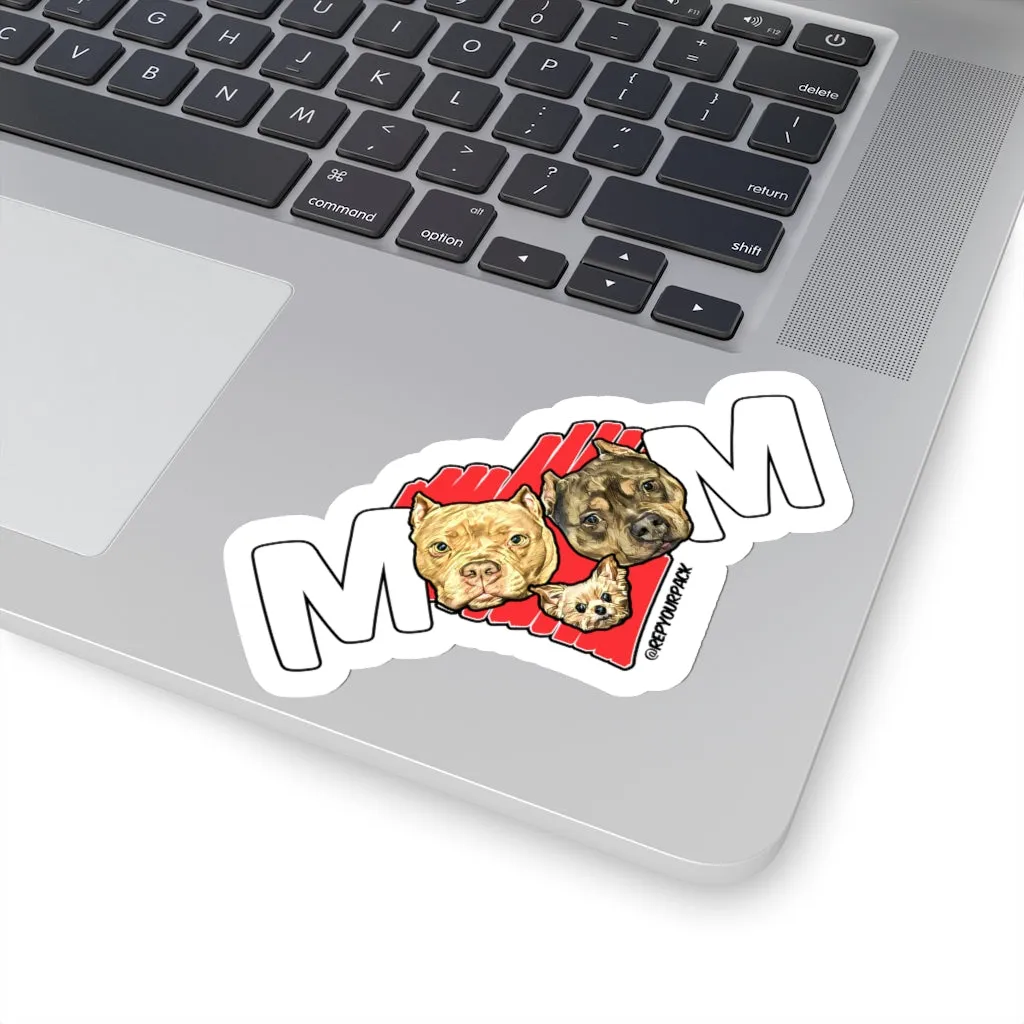 GTA Mom Heart Stickers