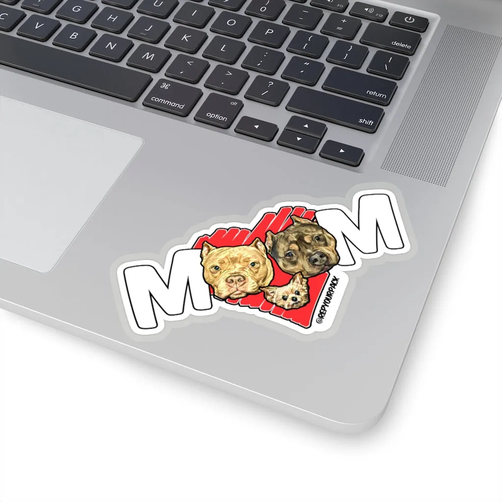 GTA Mom Heart Stickers