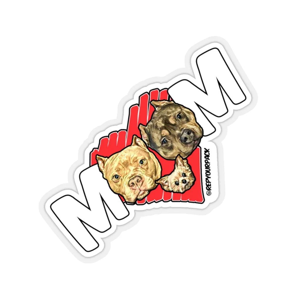 GTA Mom Heart Stickers