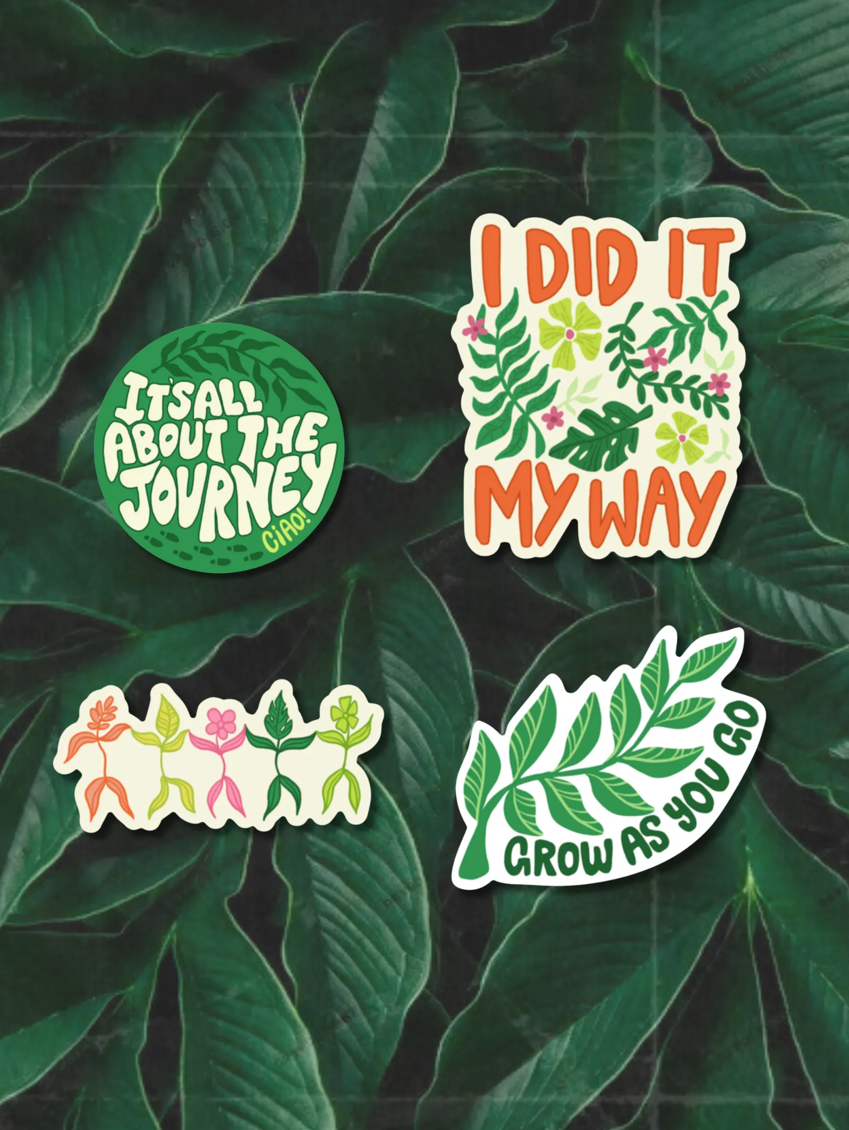 I Did It My Way Sticker Bundle