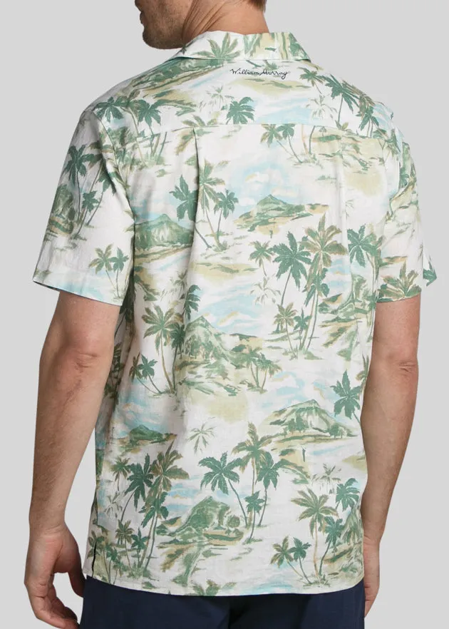 Just Beachy Vacation Men's Button Down