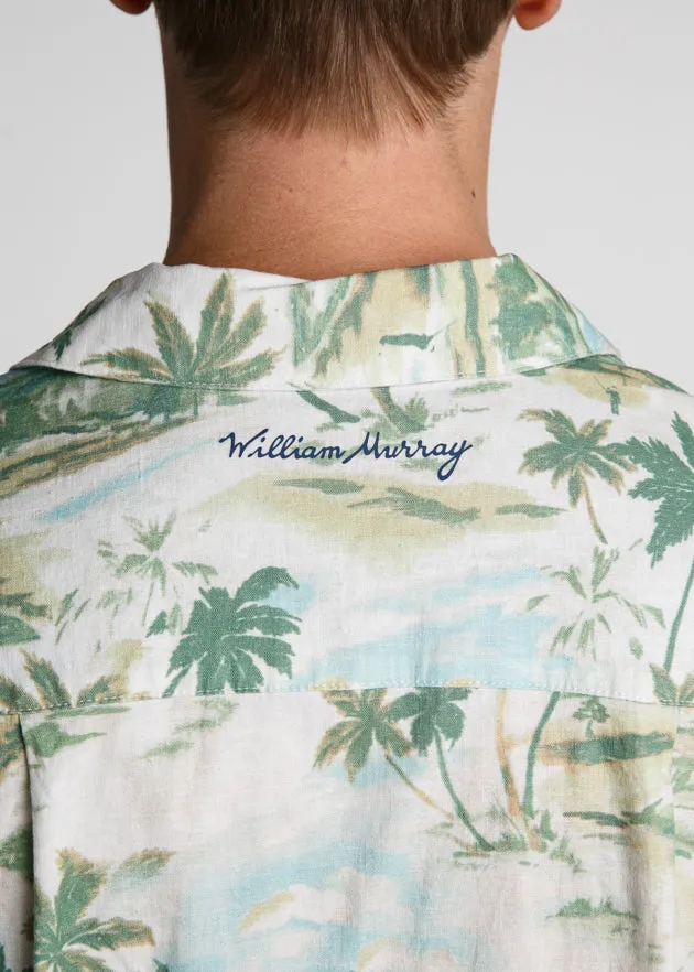 Just Beachy Vacation Men's Button Down