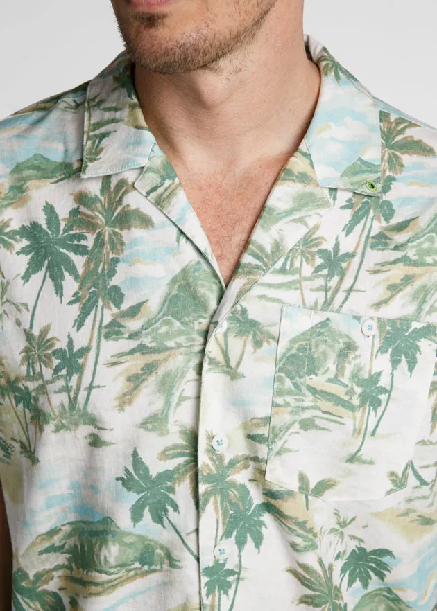 Just Beachy Vacation Men's Button Down