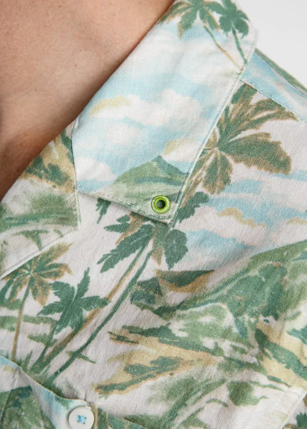 Just Beachy Vacation Men's Button Down