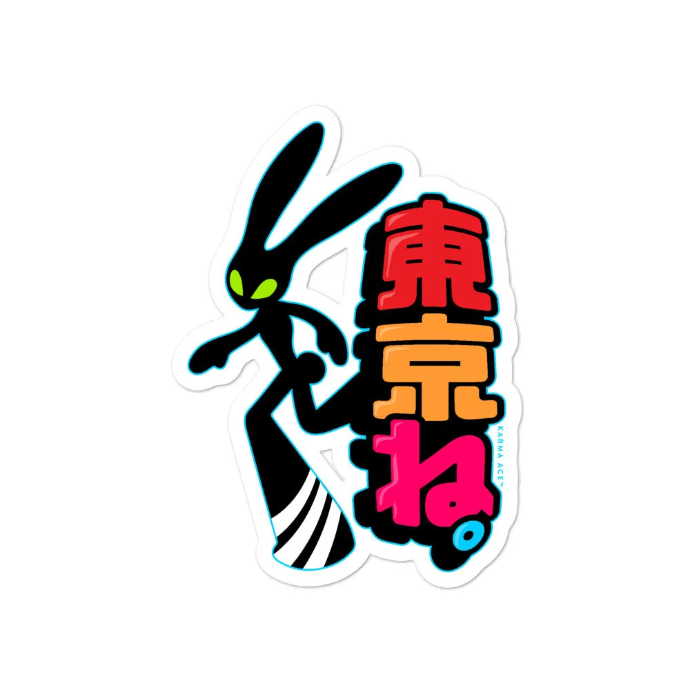 Karma Ace: Tokyo Racer Rabbit - Sticker