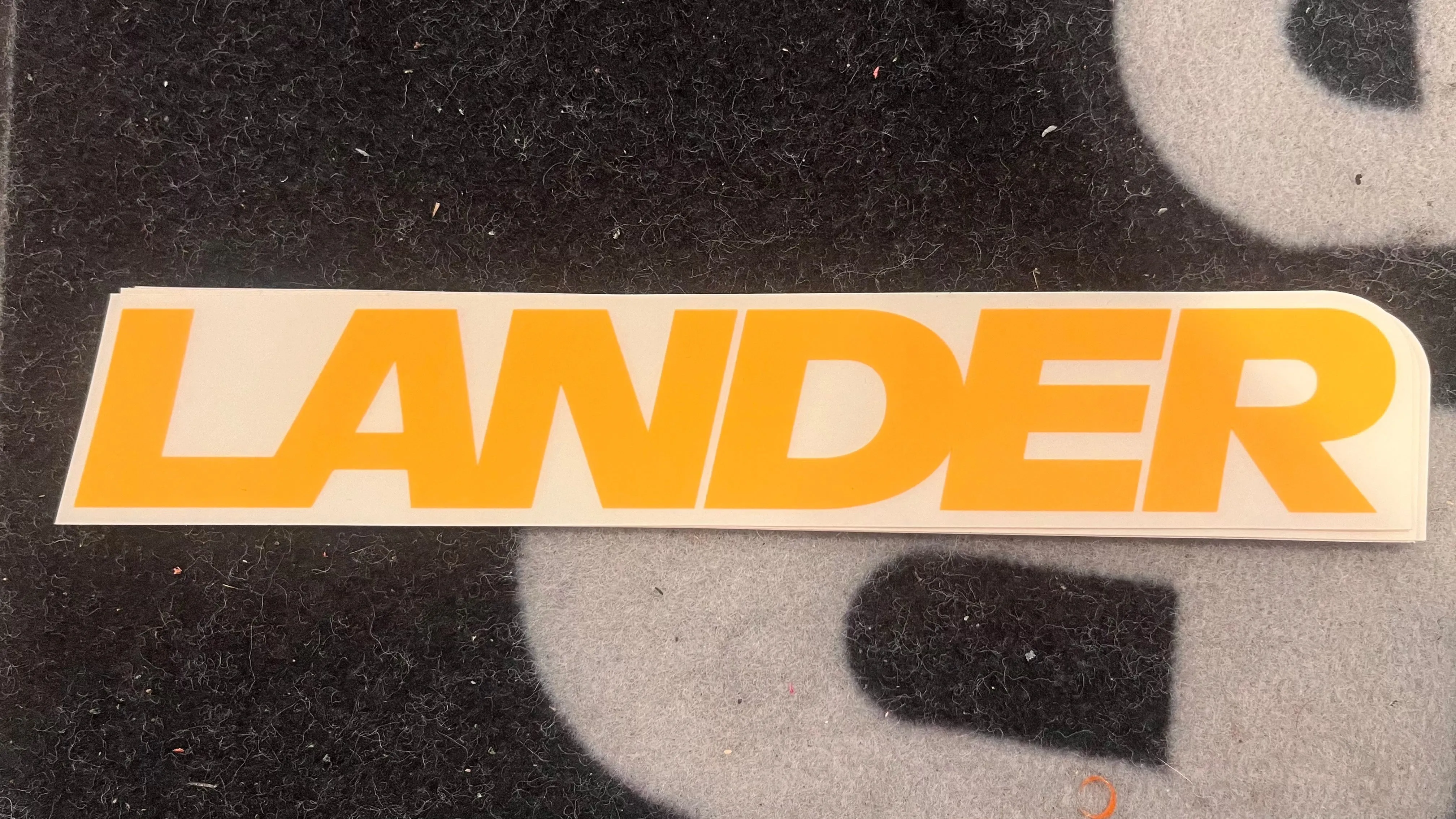 Lander Sticker