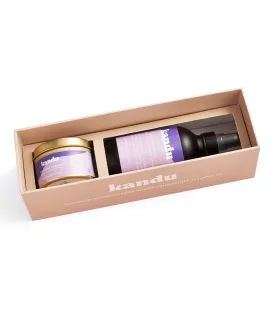 Lavender Cypress Room Spray and Candle Gift Set