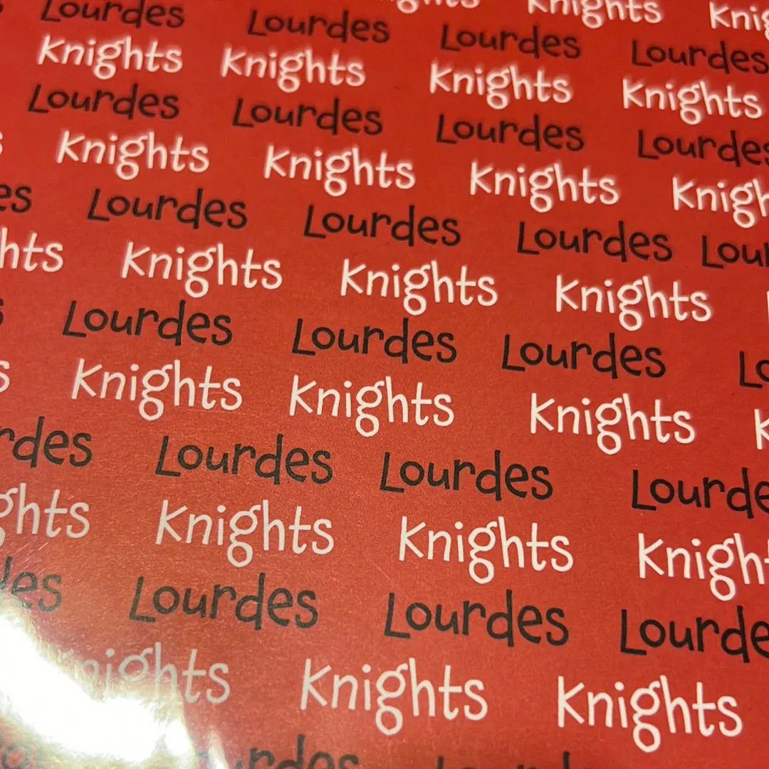 Lourdes knights paper