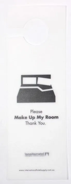 Make Up Room Door Hanger x 40