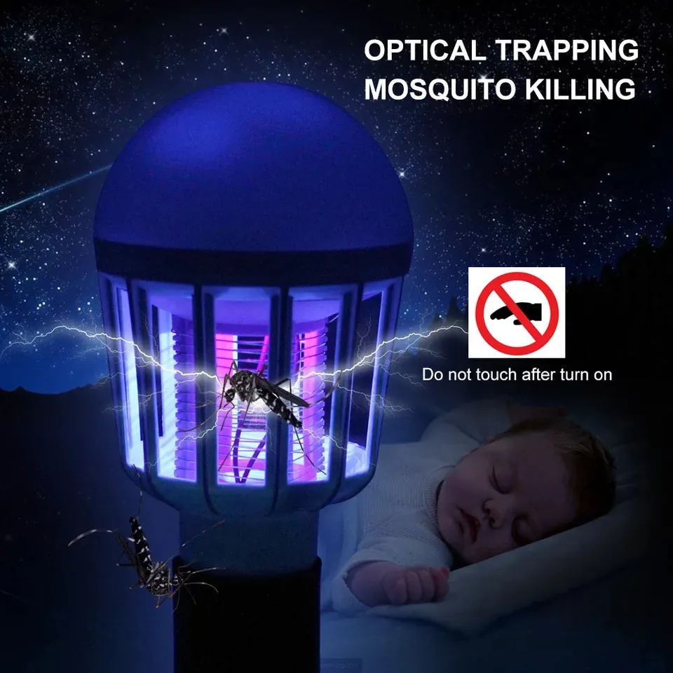 Mosquito Killer LED Lamp Electric Fly insect Bug Zapper