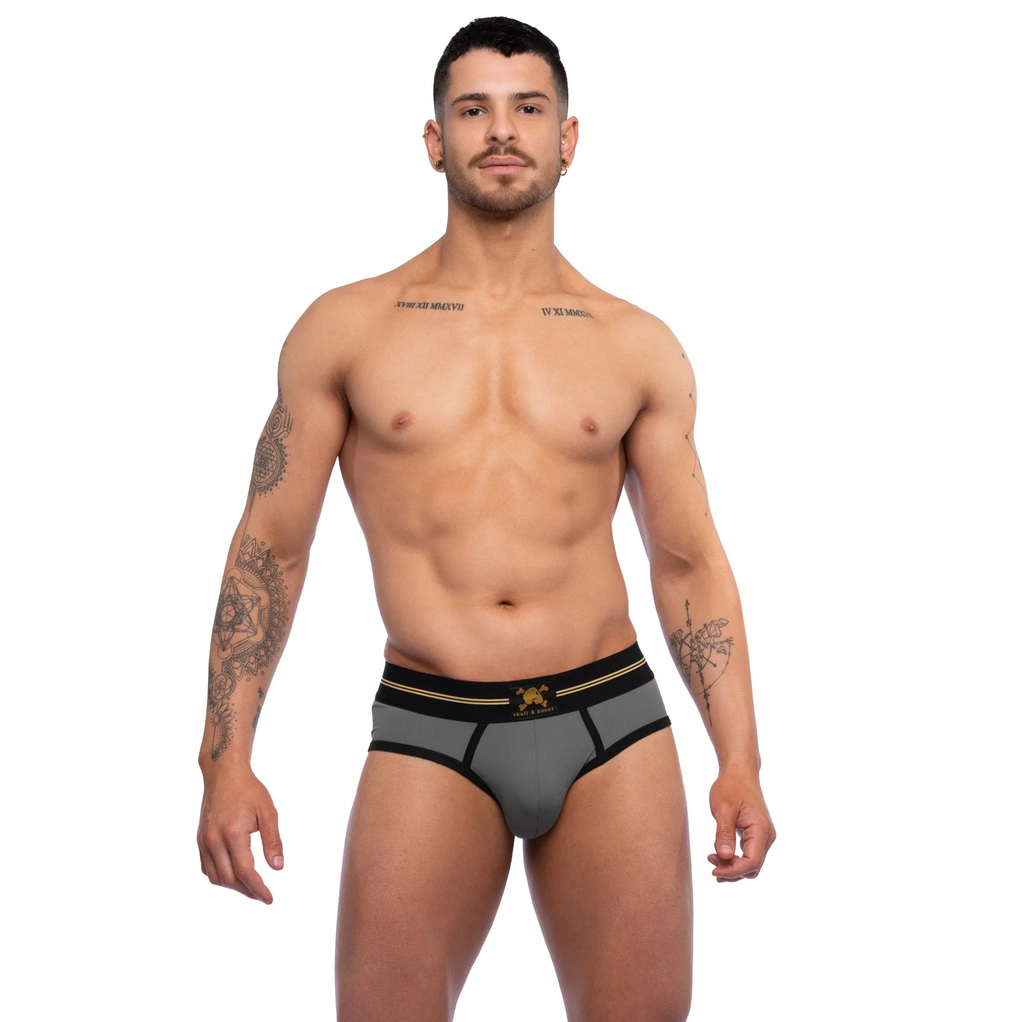 Performance Rib Brief Grey