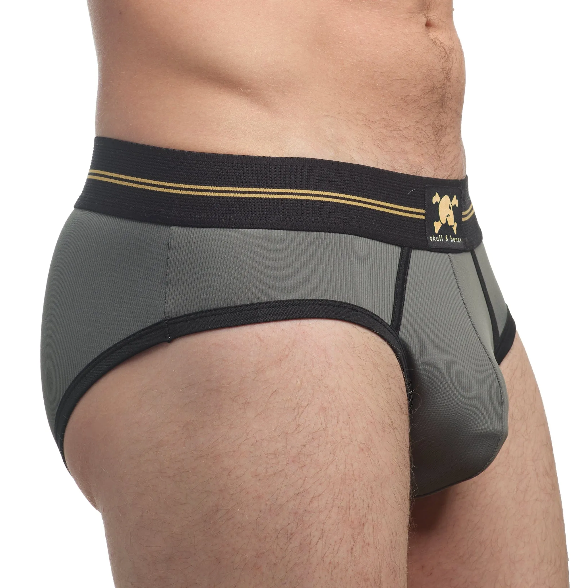 Performance Rib Brief Grey