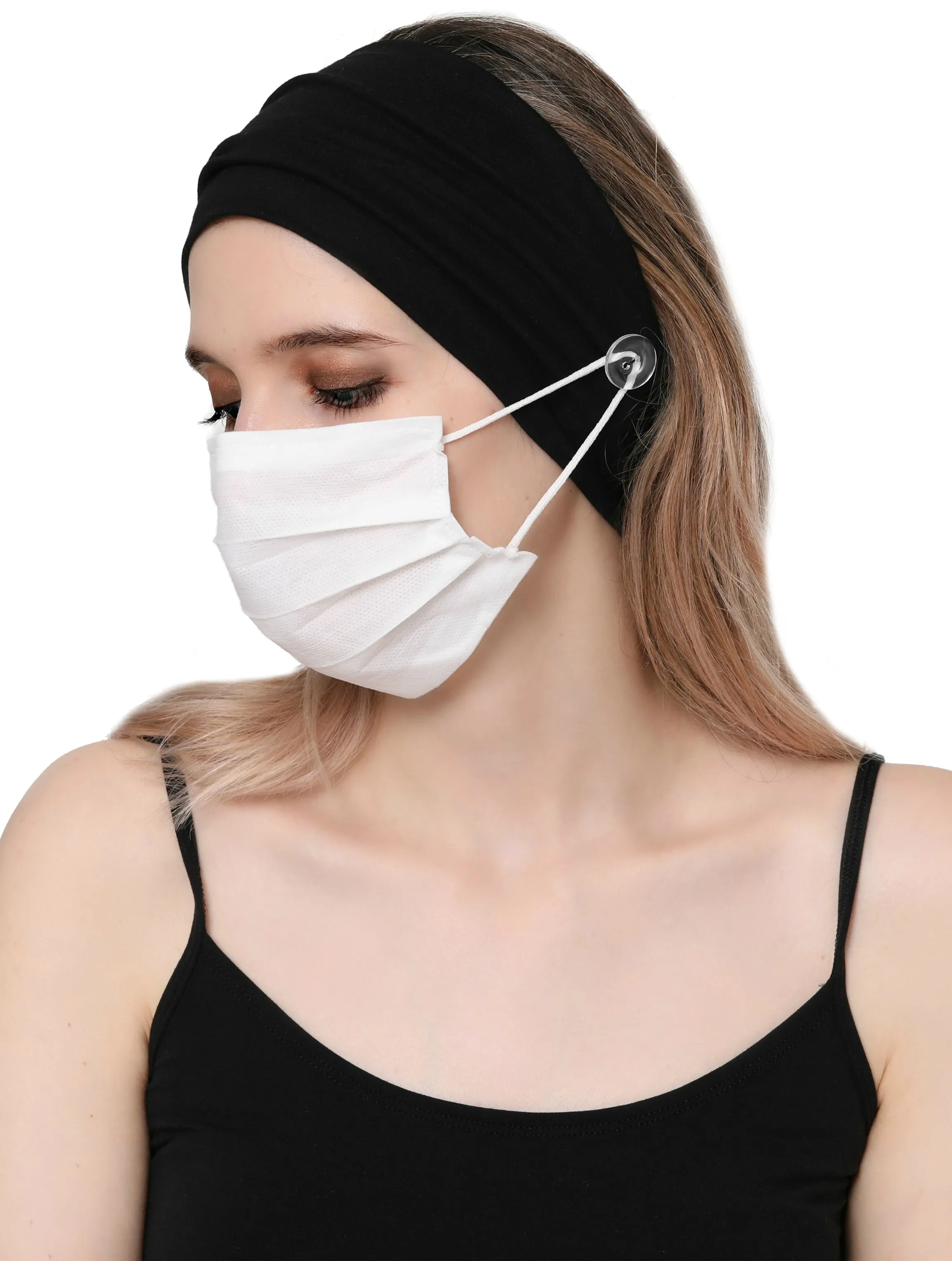 Plain Headband for Mask (Pack of 2)