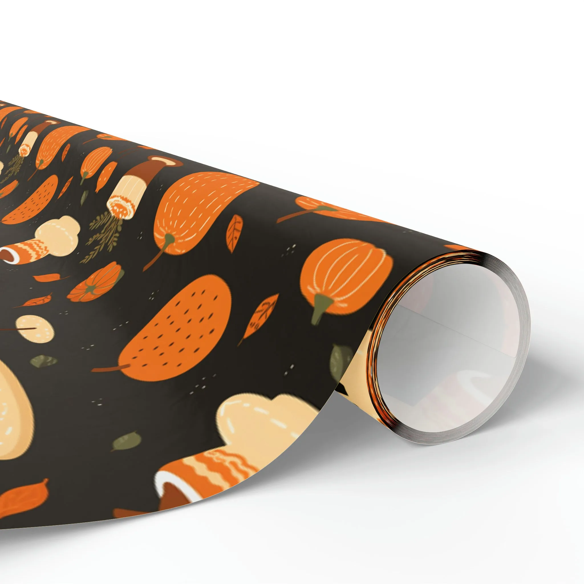 Pumpkin Spice Wrapping Paper