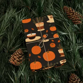 Pumpkin Spice Wrapping Paper