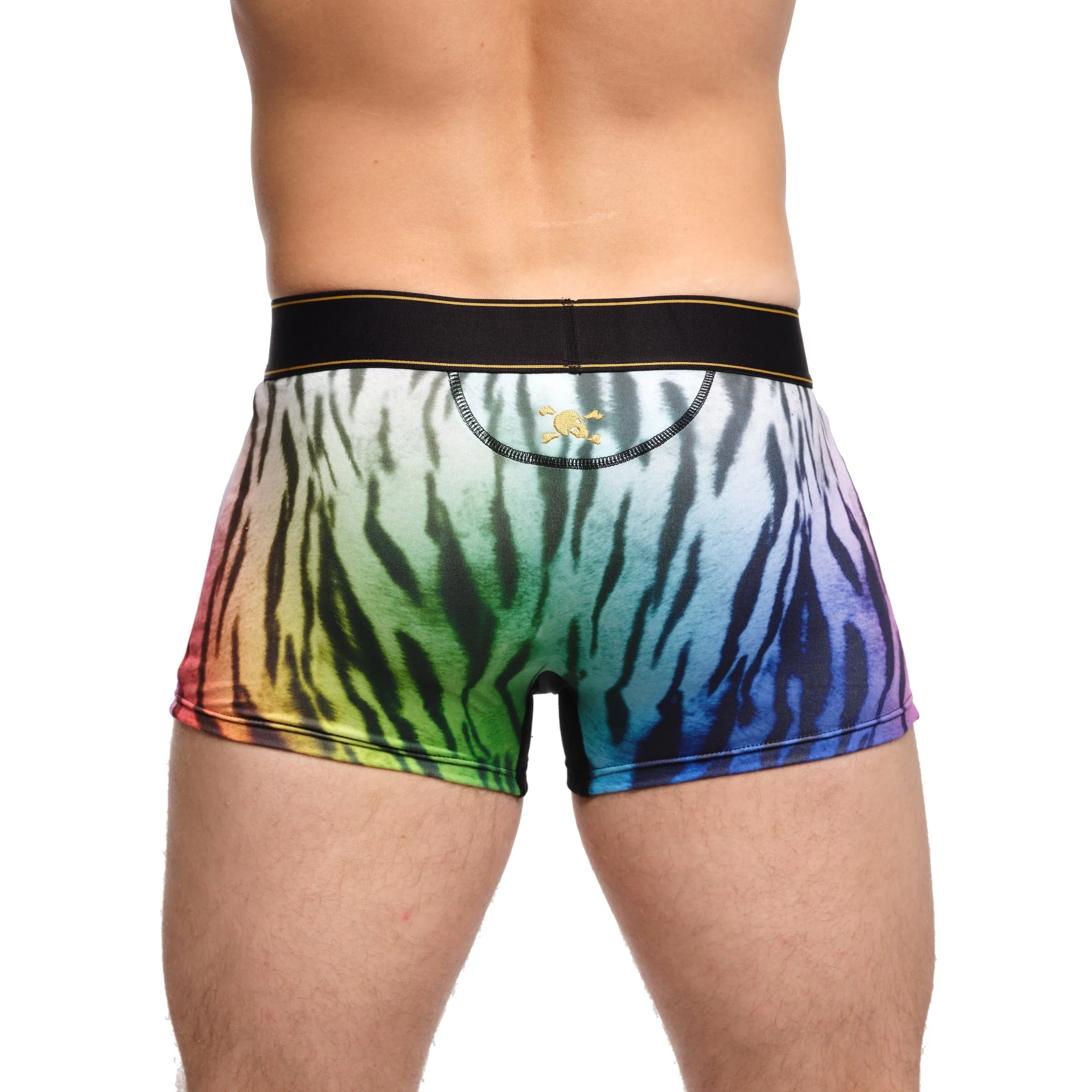 Rainbow Tiger Ombre Trunk