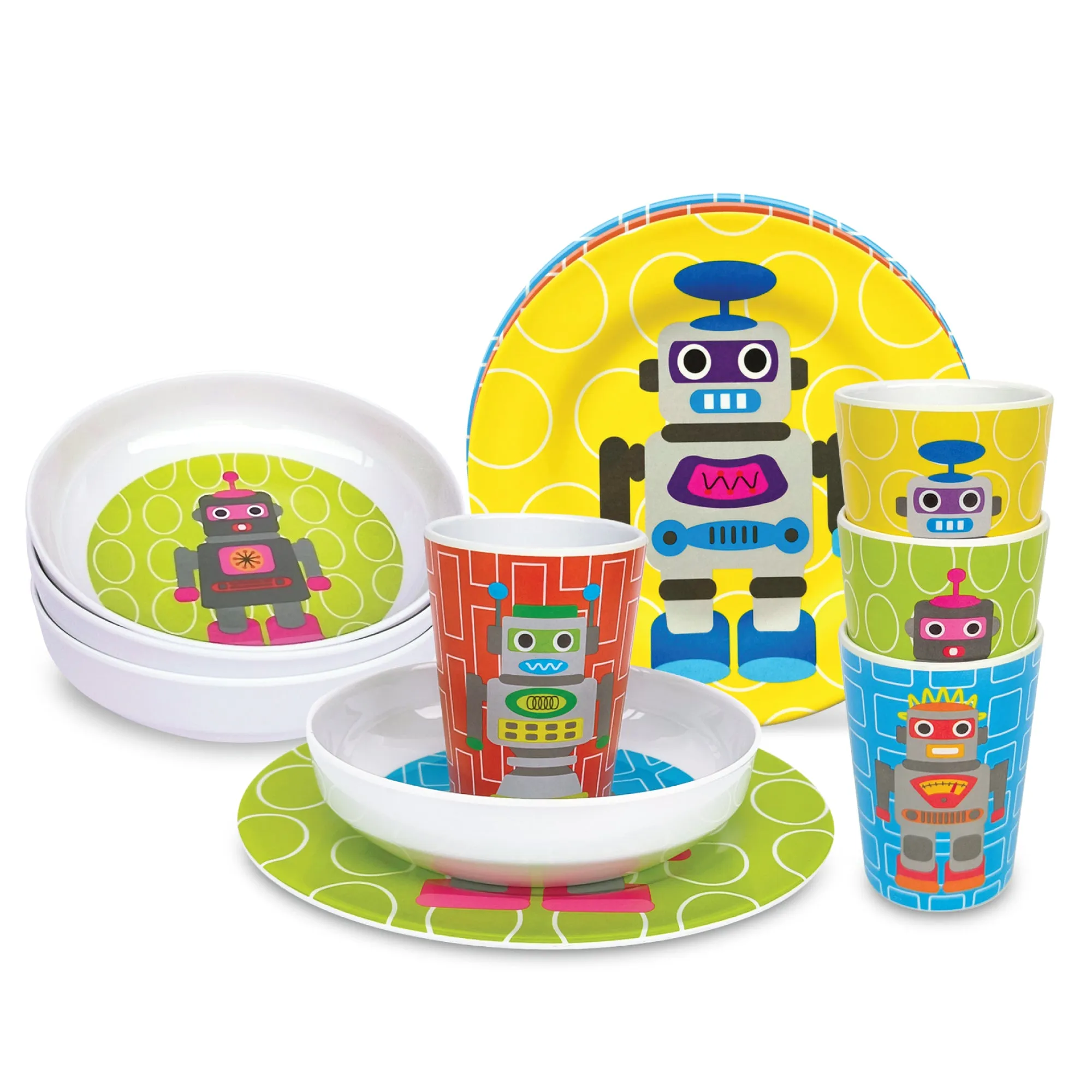 Robot Kids Juice Cup Set