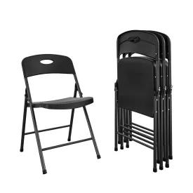 Solid Resin Plastic Folding Chair