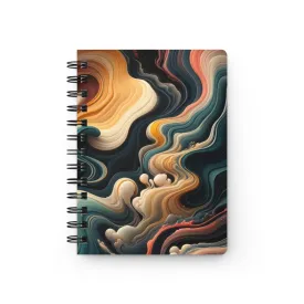 Spiral Bound Journal - Ride The Waves