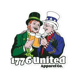 St. Paddy Uncle Sam Sticker